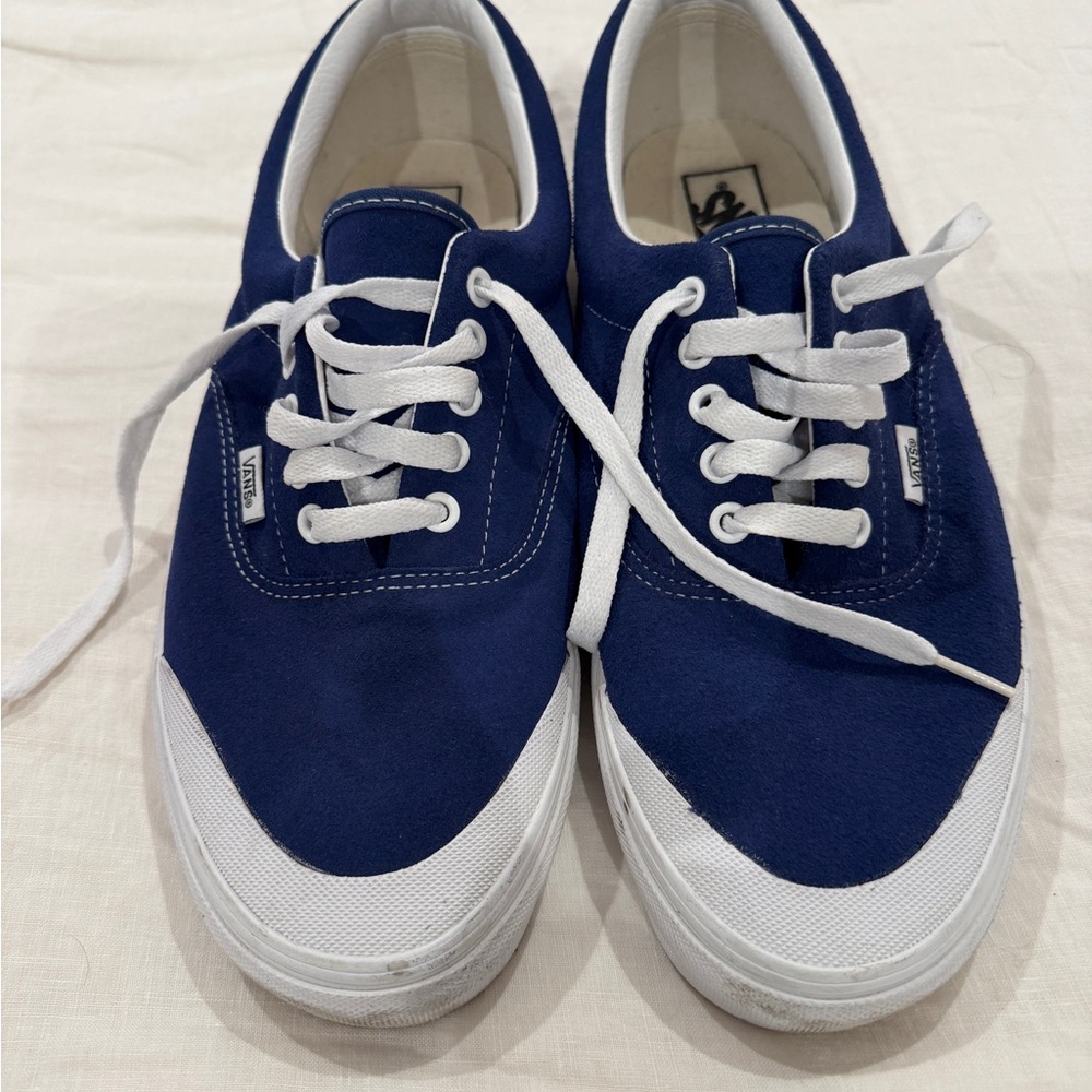 Vans Blue and White Sneakers